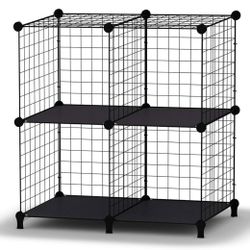 Wire Cube Storage Shelves