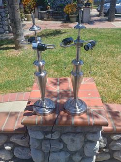 Double Light Lamp Asking 75 For Both Tiffany 