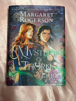 Mysteries of Thorn Manor by Margaret Rogerson Hardcover