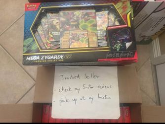 $48 each - Mega Zygarde ex Premium Collection