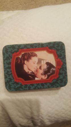 Gone With The Wind Collectors Tin Playing Cards 2 Decks The Heirloom Tradition