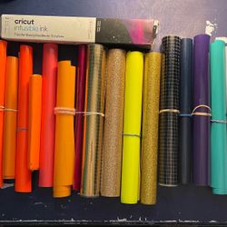 Tons Of Htv Vinyl For Cricut
