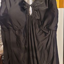 Plus Size Swim Dress Top