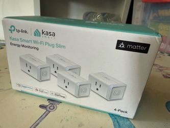 TP-Link Kasa Smart Wi-Fi Plug Slim 4-Pack