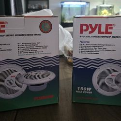 Pyle 6.5 Inches 150W Waterproof Speakers