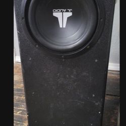 10 Inch Jl Audio And 1000.1 Kicker Amp