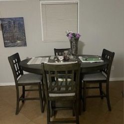 Dinning Table 4  Chairs Furniture