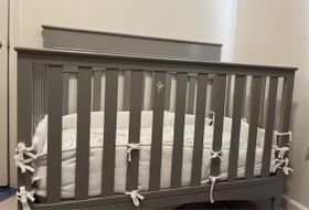 Grey Crib 