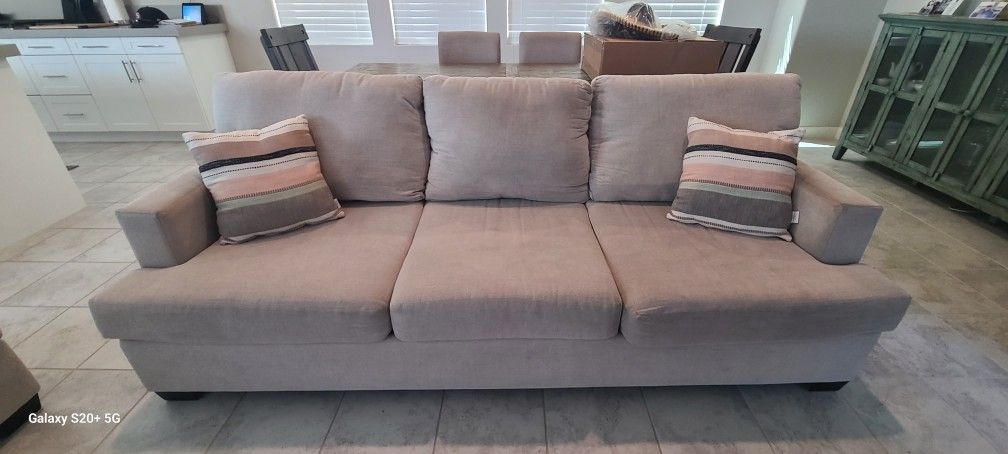 Sofa and Loveseat Set