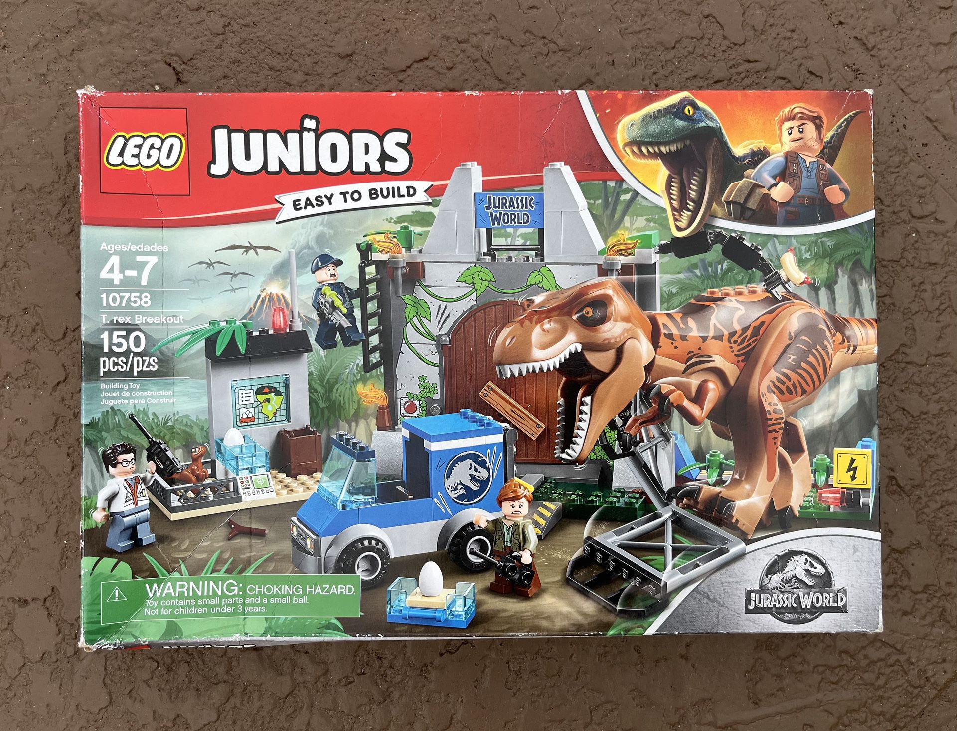 kollektion Lille bitte studieafgift LEGO Juniors Jurassic World T. rex Breakout 10758 Building Kit for Sale in  Fort Lauderdale, FL - OfferUp