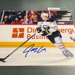 Jake McCabe Autographed Buffalo Sabres 8x10 Photo 