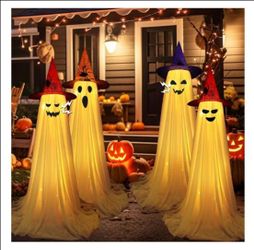 New in box set of 4 ghosts