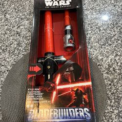 Star Wars Kylo Ren Bladebuilders Lightsaber — Electronic Toy