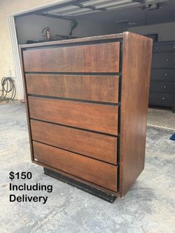 Mid-Century Modern Project Dresser – Free Delivery