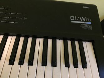 Korg 01/W FD keyboard For sale