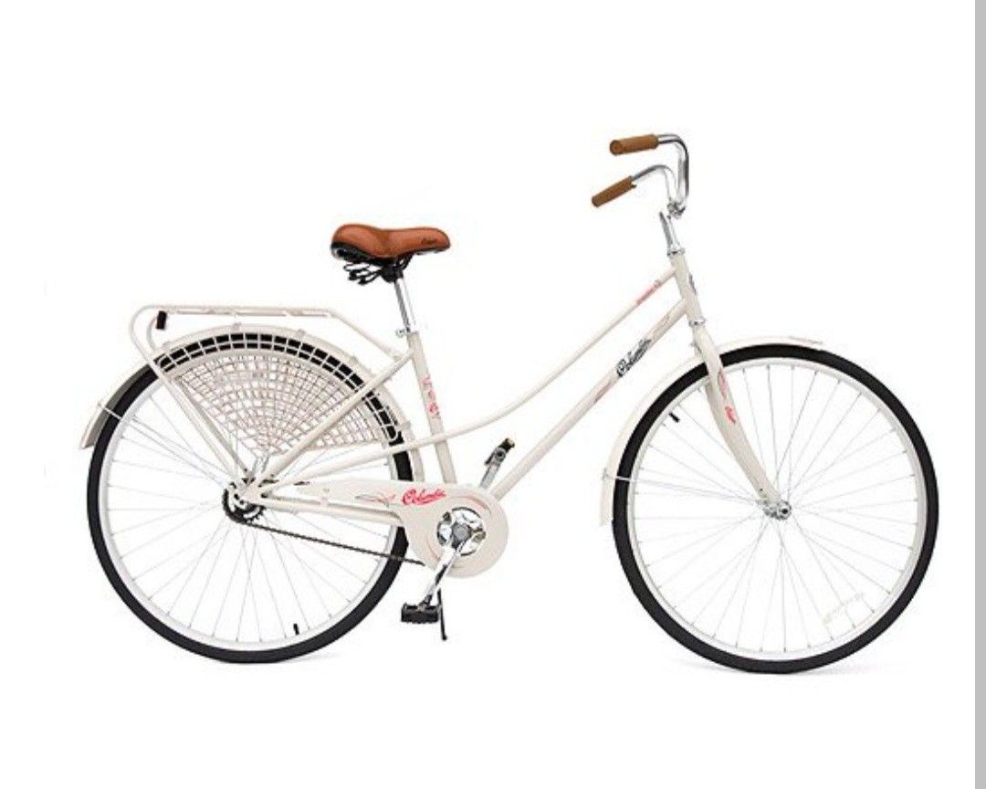 700c Columbia Streamliner Women's Bike
White. Tires 24inch.
