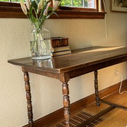 Antique Desk / Side Table / Bar