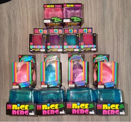 Needoh's // Nice Cube, Nice Berg, Dream Drop, Gumdrop. (fidget sensory toys squish)