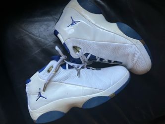 Air Jordan High-Top Sneakers White Blue (2003)