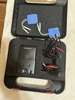 Bio Protech MAXTENS 1000 TENS Unit 2-Channel Handheld Kit w/ Case, 2 Pads