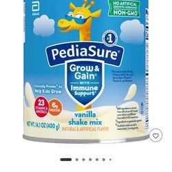 Pediasure vanilla  shake mix