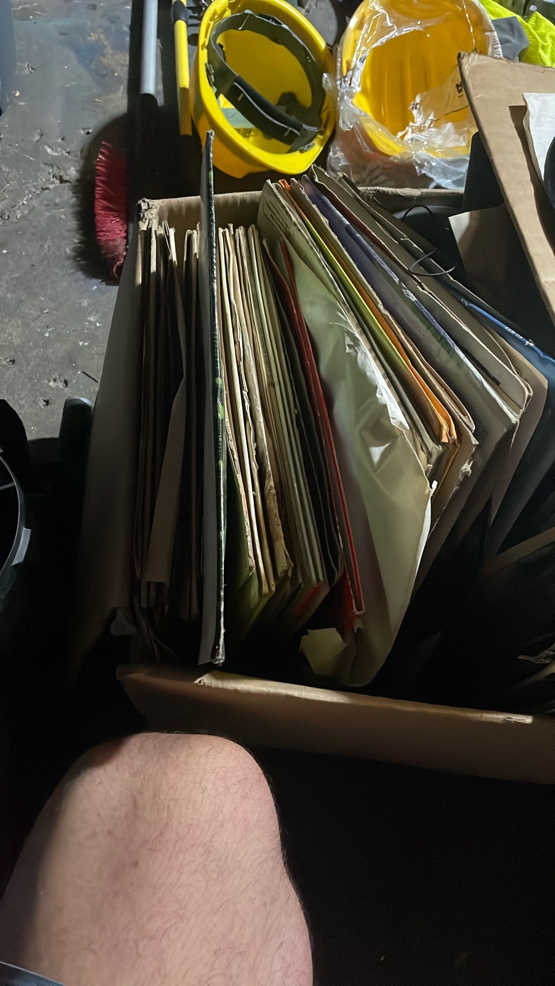  Box With Records (old-Some Are 1950)