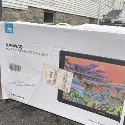 Huion ‘Kamvas 22’ Drawing Table-Top Tablet (Compatible w/ Windows + Mac Devices)