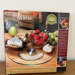 Glass Lazy Susan