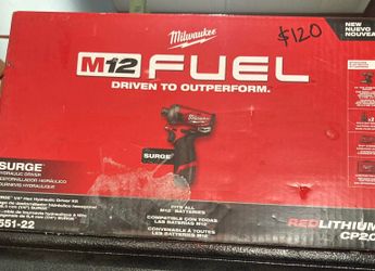 Milwaukee 1/4in Hex Hydraulic Driver Kit