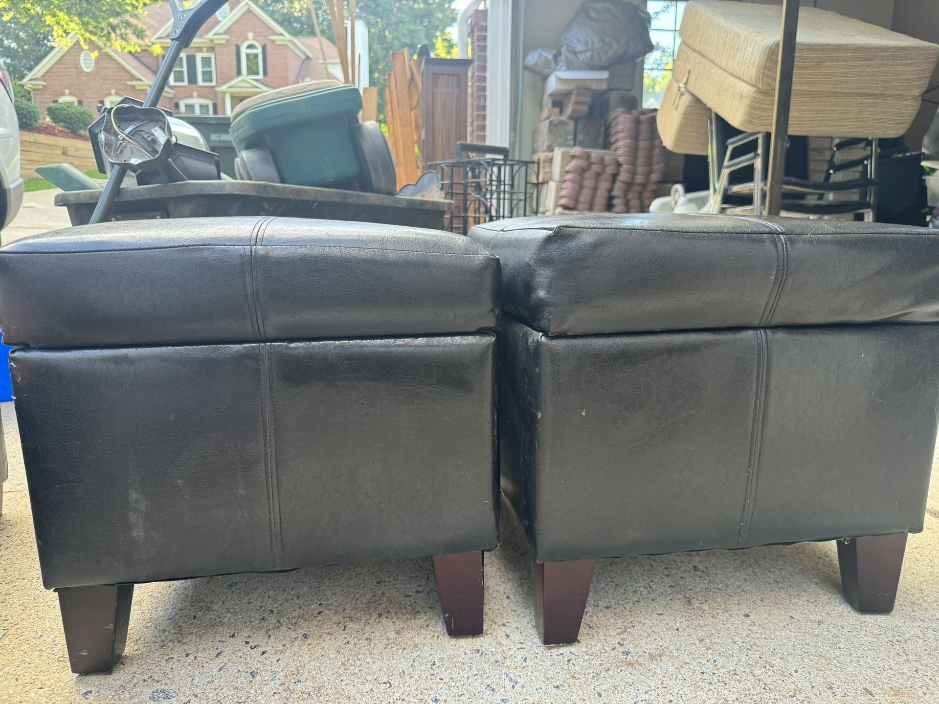 Two Ottomans