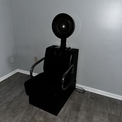 Sit-Under Hair Dryer