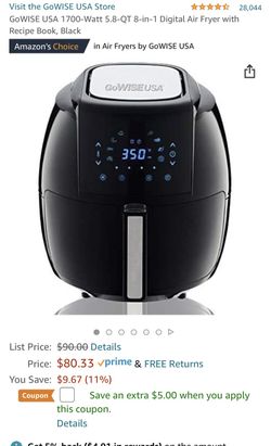 5qt Air Fryer 