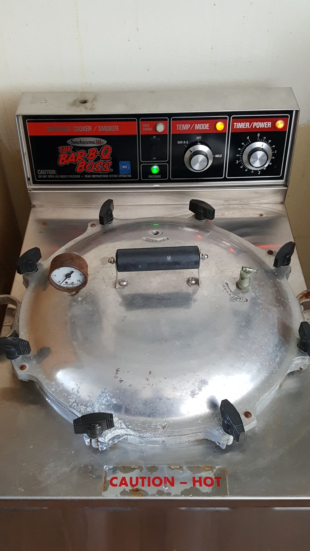 Smokaroma BarBQ Boss BBQ Pressure Smoker for Sale in Ramona, CA OfferUp