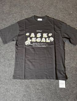 Authentic Off-White Ask Legal Tee Size L