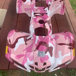 pink camo body for 4 wheeler