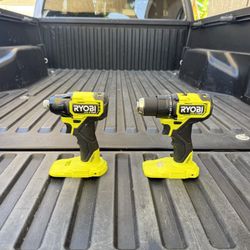 RYOBI ONE+ HP 18V Brushless Cordless Compact 1/2 in. Drill Driver & Impact Driver