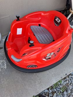 Flybar 12V Bumper Car XL- Scale Up Model for Older Kids/Teens