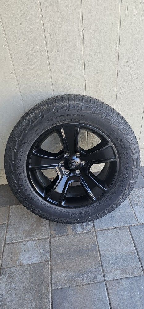 Ram Chevy Toyota 20" Rims And Tires