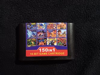 New genesis cartridge 150 in1 game cartridge