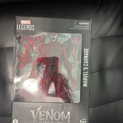 Venom: Let There Be Carnage Marvel Legends Deluxe Marvel's Carnage Action Figure