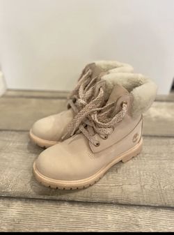 Timberland Premium 6" WP Boots, Women's Size US 7 Light Pink MSRP $170