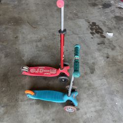 Micro maxi And Mini Kickboards