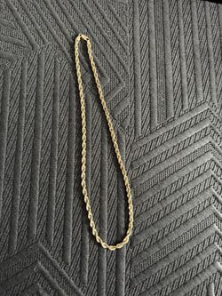 14k Solid 14k Rope