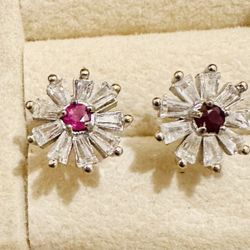 Ruby Earrings 