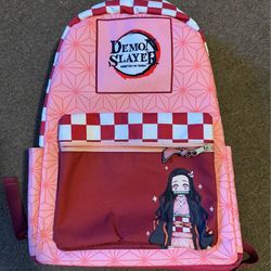 Used Nezuko demon slayer hot topic back pack