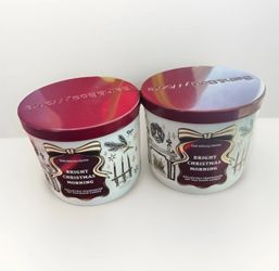 Bright Christmas Morning 3 Wick Candle By Bath & bodyworks