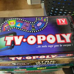 Tv-opoly “tv Guide Edition”