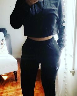 Sweat Pants and Hooded sweater set
