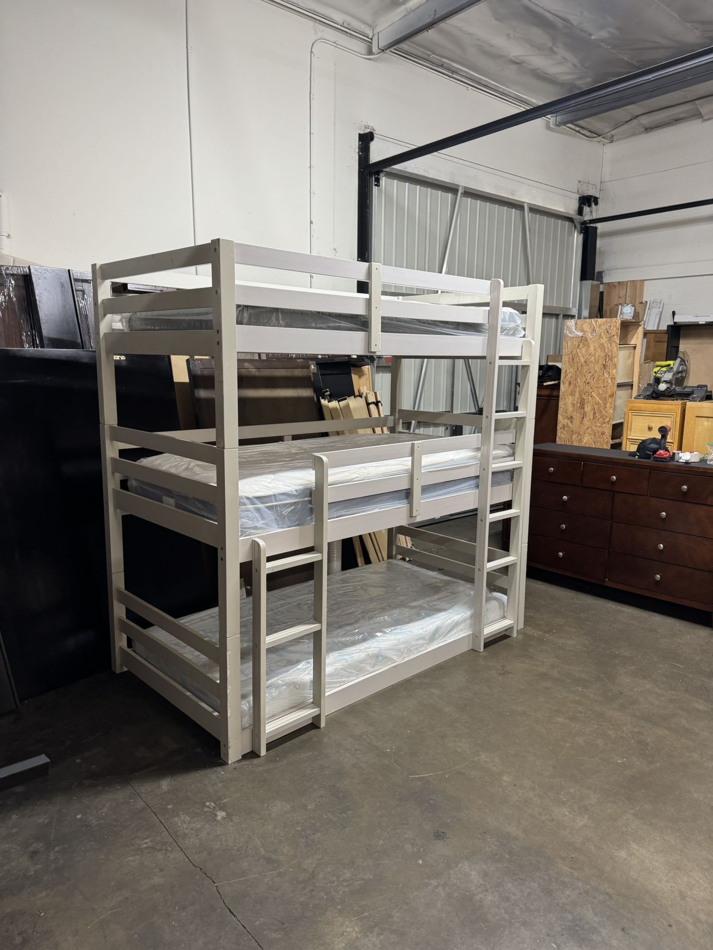 Twin Triple Bunk Bed $499