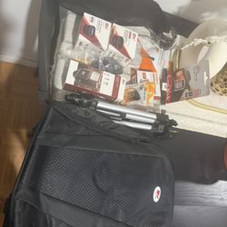 DSLR Camera Accessory Kit – Lenses, Flash, 128GB SD Card, Charger, Cleaning Kit & Bag (Camera NOT Included)